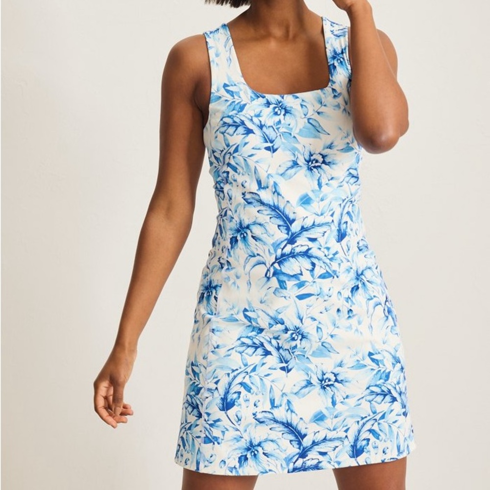 New Tommy Bahama Abby Flora Fresco IslandZone Dress